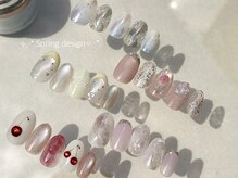 ヘアーデザイン ジュモク(Jumoku)の雰囲気（季節に合わせた定額デザイン多数!お色変更可能◎）