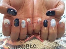 トータルサロン 白べぇーっ プラス/水彩画ネイル！