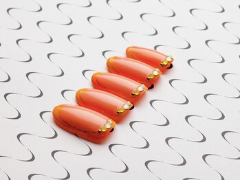 アデリー(ADELIAE)/【単色カラー】+ストーンアート