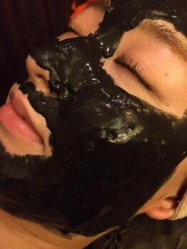 アジアンスパ/黒いパック！