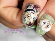 アン ジョーヌドラゴ/【自爪ネイル】鬼滅の刀ネイル