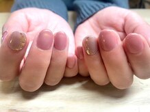 アミュリー ネイル アトリエ(Amury nail atelier)/くすみカラー 大人 ブライダル