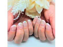 キャンアイドレッシー ニジ(Can I Dressy NIZI)/フレンチ/縦グラデーション