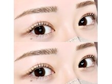 フェイン 明治神宮前店(fein.)/束感ラッシュリフト＋アイブロウ