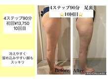 ハピネス(HAPPINESS)/4ステップ90分足裏　10回目