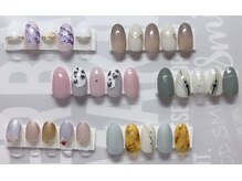 ネイル キセキ(Nail Kiseki)の雰囲気（9月の*今月限定デザイン*は¥5380でオフ込みと大人気☆）