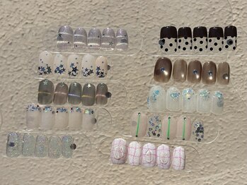 ネイルサロン スラッシュ(SLASH)/【AKI】アシンメトリー