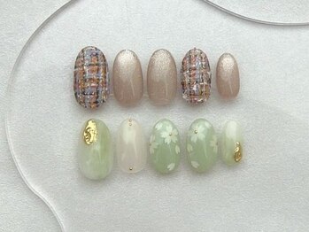 【春限定】スプリングネイル♪