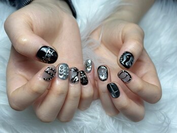 アミネイル 中野(Ami Nail)/ワンホンガーリーネイル