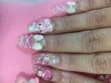 ネイルサロン パピリオ(Nail Salon papilio)/ピンクマイメロネイル☆