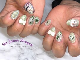 【自爪ネイル】痛ネイル