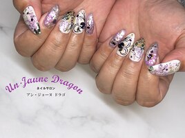 【自爪ネイル】お正月ネイル