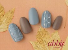 ネイルサロンアビー 北千住店(abbie)/【ニットネイル】￥15015