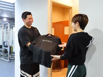 ビヨンド 札幌大通店(BEYOND)/【体験の流れ】3.ウェア等の貸出