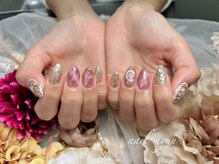 ネイル ミュー(nail myuu)/定額デザイン【巳年パイソン柄】