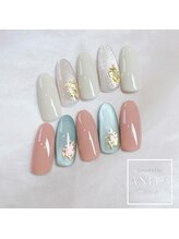 アネラ(ANELA)/オフィスにもキラキラマグネイル