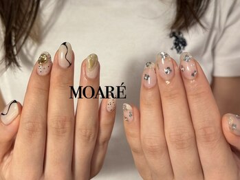 モアレネイル(moare' nail)/ハンド/お任せ10本アート ¥7,500