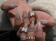 アンネ 梅田 GRACE店(ANNE)/チェックネイル