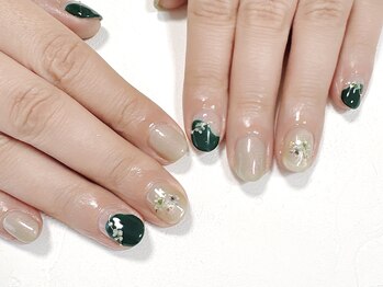 フレンチ×ドライフラワー