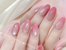 ミラー×マグネットネイル