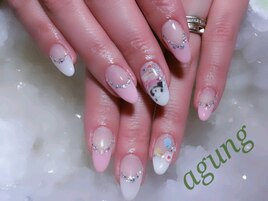 キュートなアニマルネイル