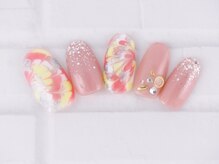 アミュージングネイル(amusing nail)/60分☆ピーコック花