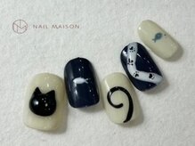 ネイルメゾン 梅田(NAIL MAISON)/アニマルポップネコネイル