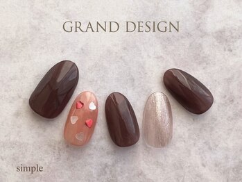 グランドデザイン 穂積店(GRAND DESIGN)/ハッピーバレンタインネイル