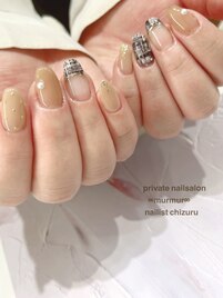 ツイードネイル