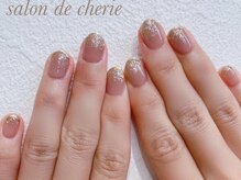 サロンド シェリー(salon de Cherie)/ミラーネイル/ラメ散らし/吹田