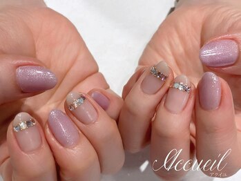 アクイユ 銀座店(ACCUEIL)/ストーンネイル♪