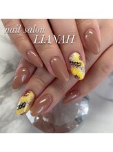 リアンナ アンド アイシンスタジオ &nbsp;甲府店(LIANAH&EYE SSIN STUDIO)/ひまわりネイル