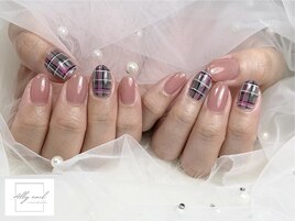 チェックネイル