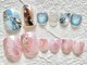 フェリーチェ(Felice)の写真/ハンドネイルや派手ネイルが出来ない方も◎240色の豊富なカラーをご用意!繊細アートも得意♪
