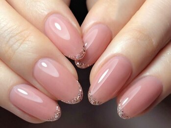 プラスホワイト 久我山の写真/《パラジェル×フィルイン施術》徹底的にフォルムにこだわり指先が綺麗に見える美フォルムに♪