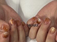 モアレネイル(moare' nail)/ハンド/持ち込み90分アート¥8000