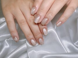 【パラジェル】シンプルネイル