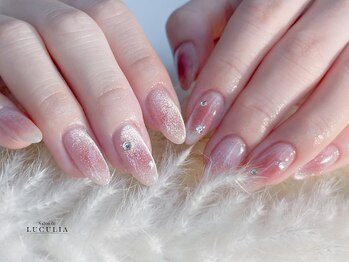 サロンドルクリア(Salon de LUCULIA)/マグネット×チークネイル