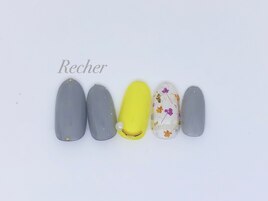 押し花ネイル