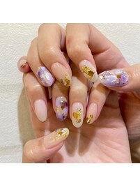 夏ニュアンスネイル