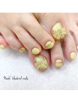 ノアブルーバードネイルズ(Noah' bluebird .nails)/footネイル:6