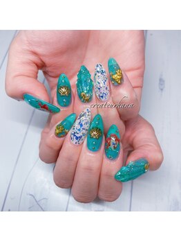 クレアトゥール 華/キャラネイル