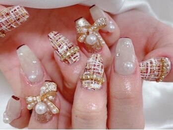 リル ネイル(Lil nail)の写真/当店1番人気★【サンプル定額90分コース¥9500】美フォルム・ツヤを重視し誰もが見惚れる指先に♪