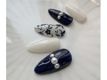 アンドネイル(& nail)/ネイビー