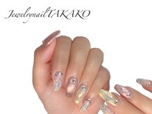 ジュエリーネイル タカコ(Jewelry nail TAKAKO)/ミラーネイル