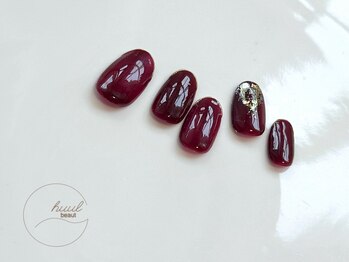 ヒュール(huul)/ボルドー/シンプル/パラジェル