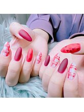 リンクネイル(Link nail)/バレンタインネイル