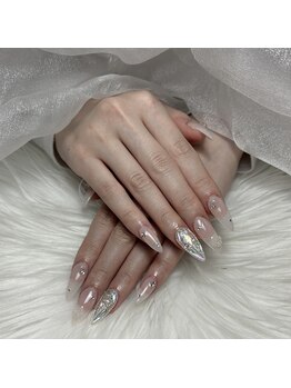 ユジャスタイル(Yooja style)/ちゅるんオーロラネイル