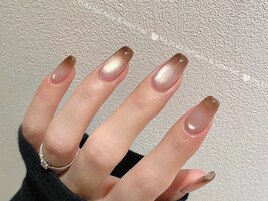 ミラー×マグネットネイル