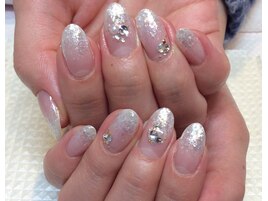 ～冬ホワイトラメネイル～